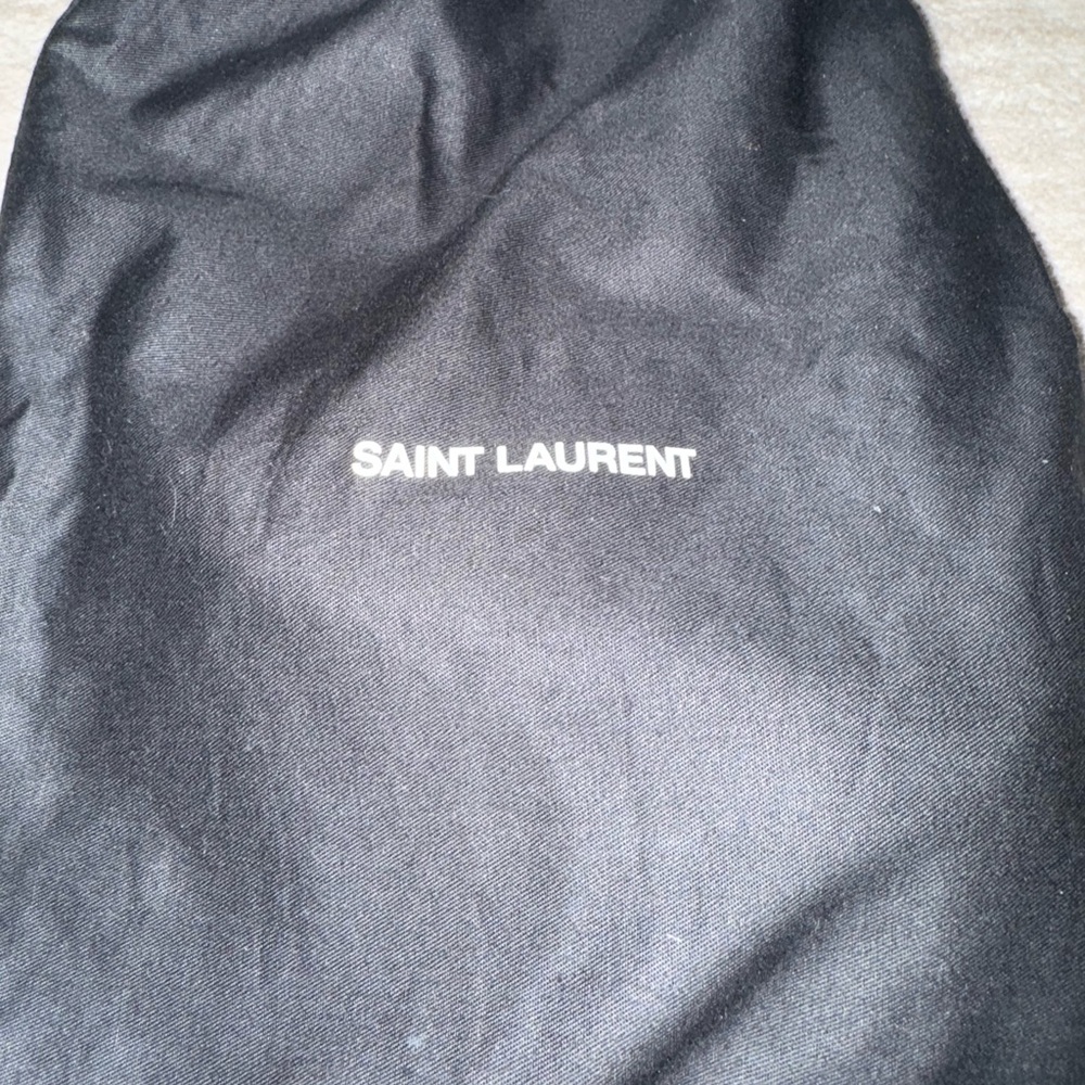 COPY - Saint Laurent White Sandals with Woven Design - Picture 7 of 7